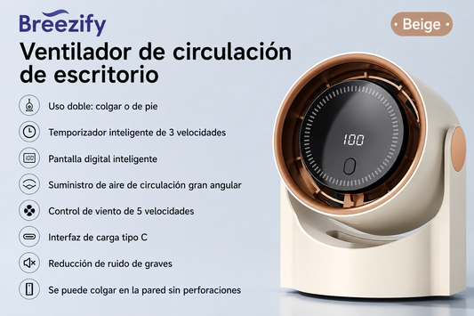 Ventilador portátil Breezify